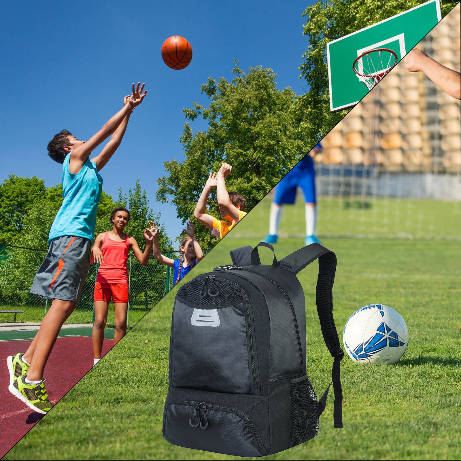 GATRIAL Youth Soccer Backpack Football Bag (2003)