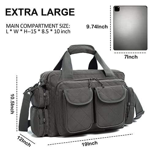 AUMTISC Tactical Pistol Range Bags for Handguns and Ammo(2160)