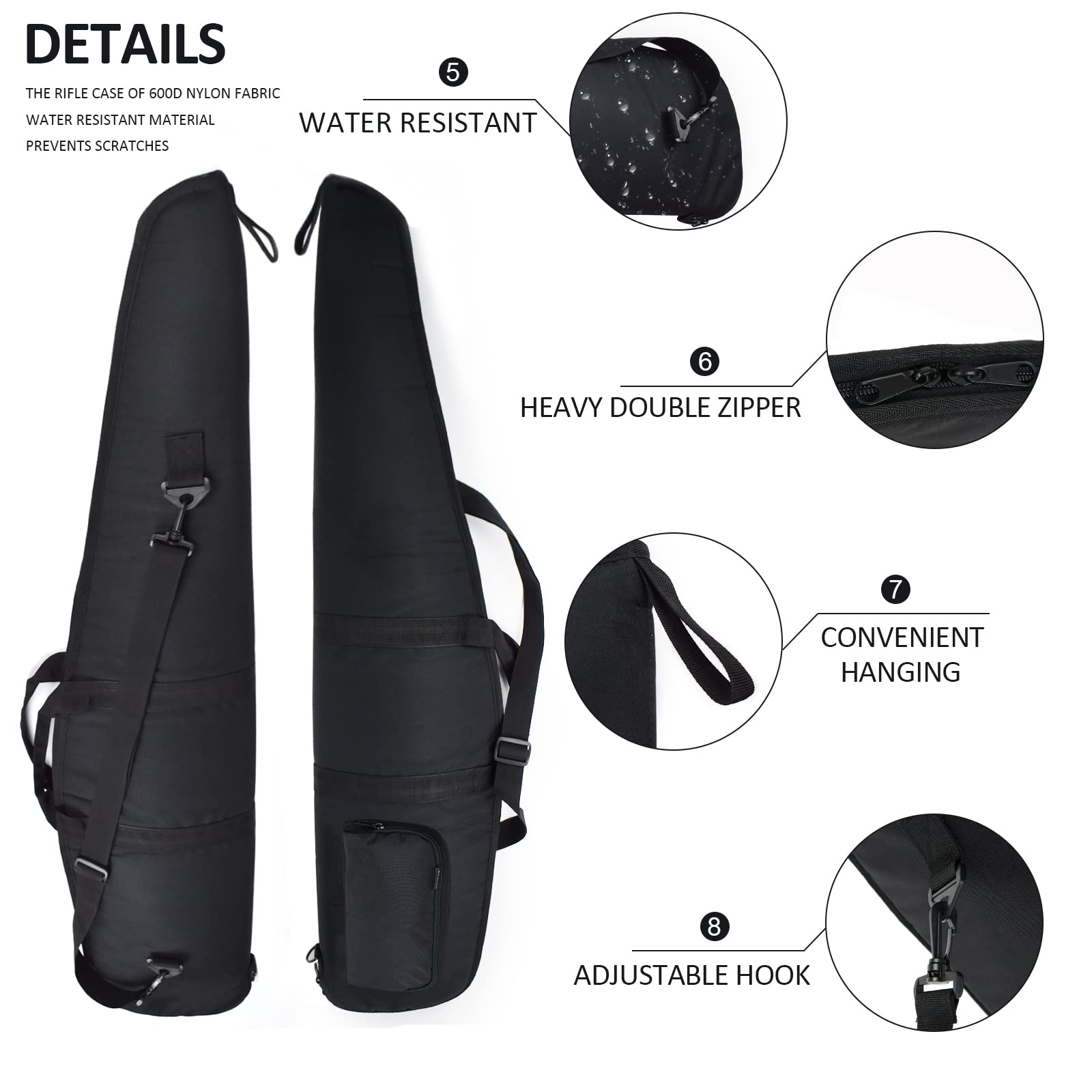 AUMTISC Soft Rifle & Shotgun Case 41/45/49 inch(2314)