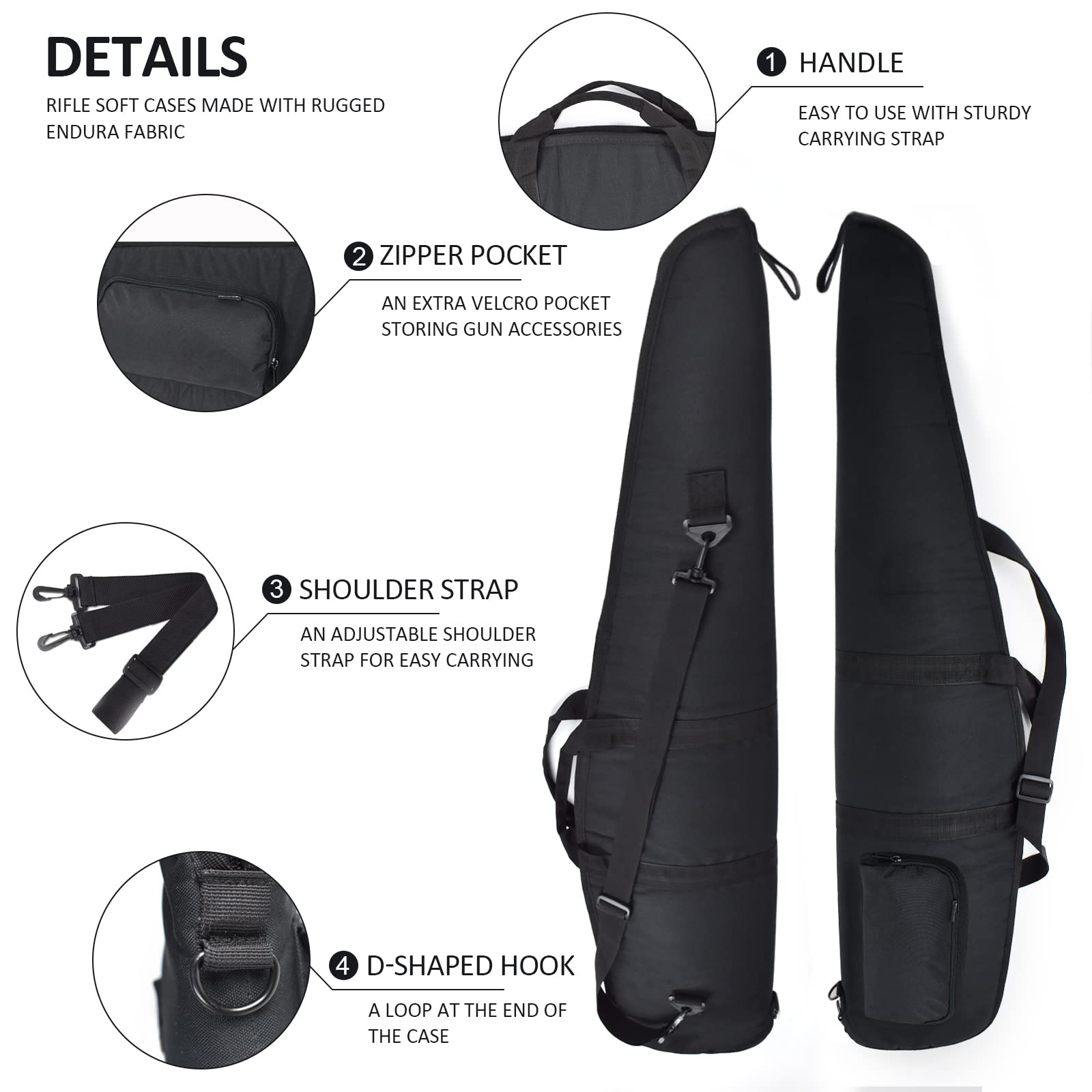 AUMTISC Soft Rifle & Shotgun Case 41/45/49 inch(2314)