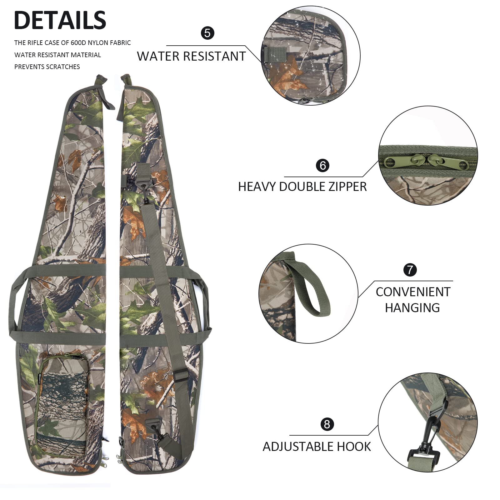 AUMTISC Soft Rifle & Shotgun Case 41/45/49 inch(2314)