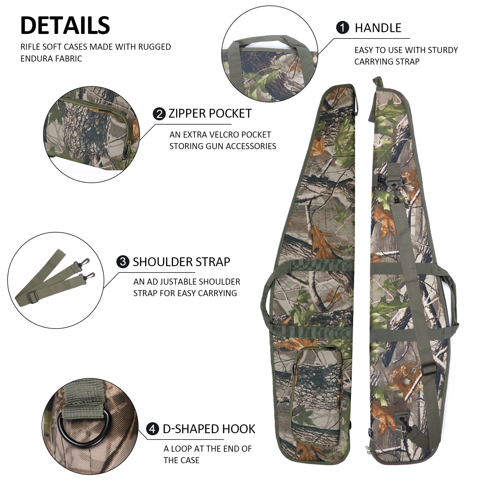 AUMTISC Soft Rifle & Shotgun Case 41/45/49 inch(2314)