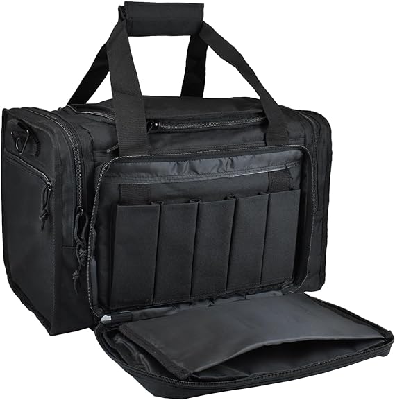 AUMTISC Tactical Pistol Range Bags for Handguns and Ammo(2223)