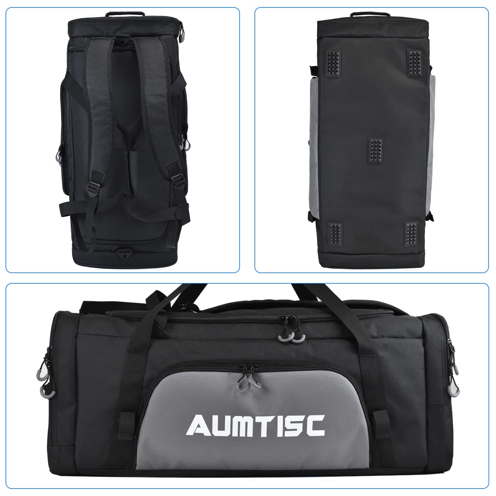 AUMTISC Lacrosse Bag, Use as a Backpack or Duffel Bag(2664)