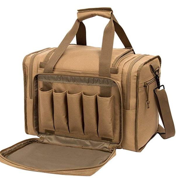 AUMTISC Tactical Pistol Range Bags for Handguns and Ammo(2223)