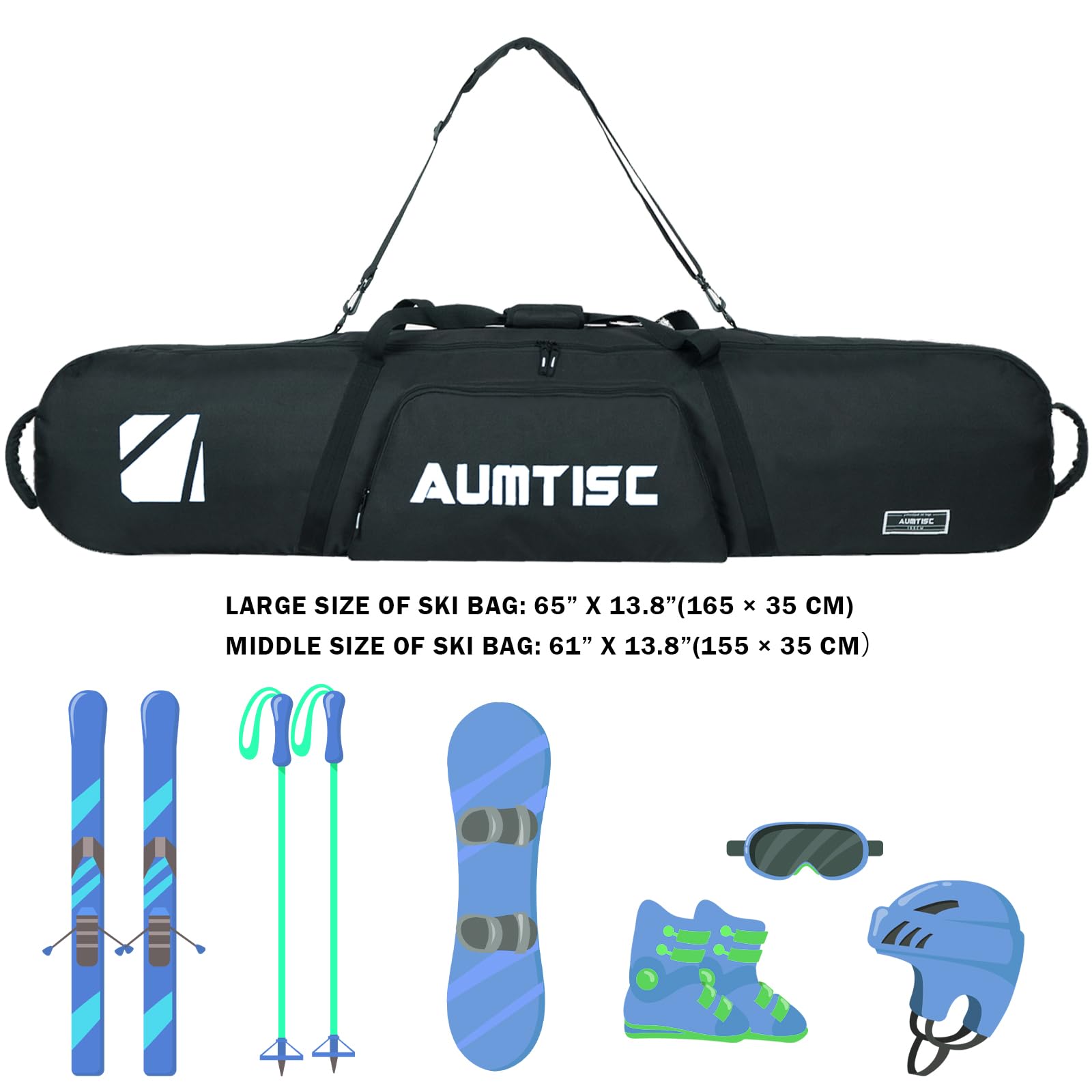 AUMTISC SkiPioneer Snowboard Bag(2360A/2346A)