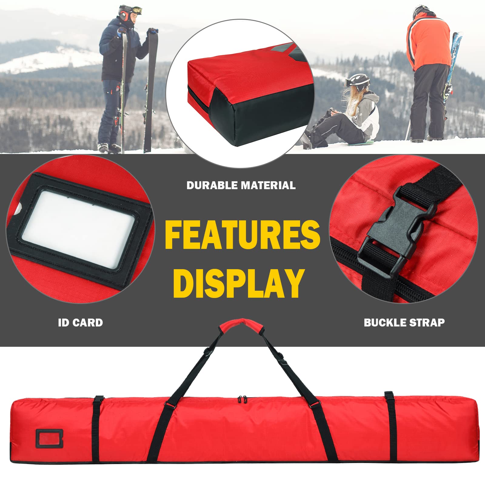 AUMTISC Single Ski Bag (2352)