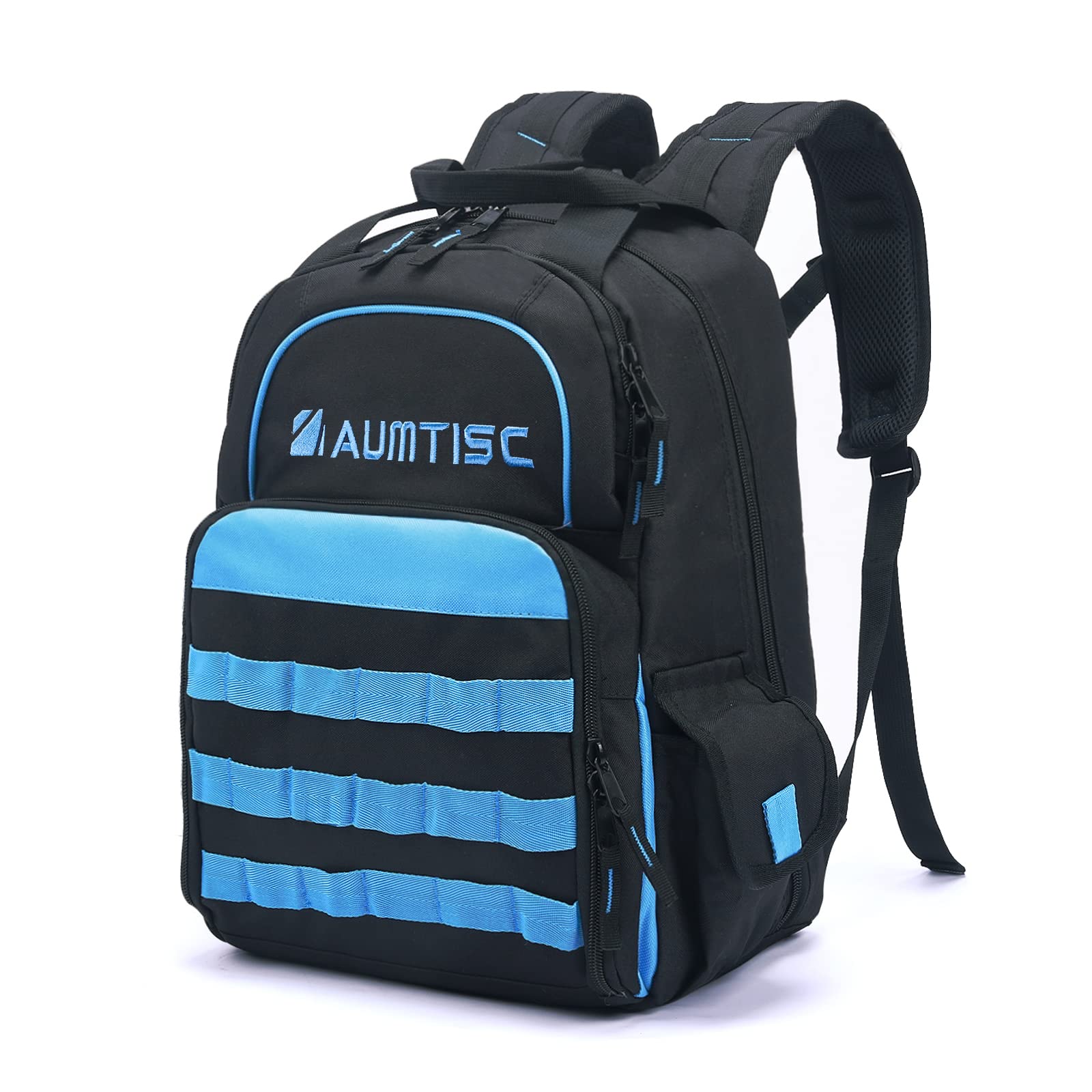 AUMTISC Tool Backpack Jobsite Backpack Multi-Use Pocket Industrial(2269)