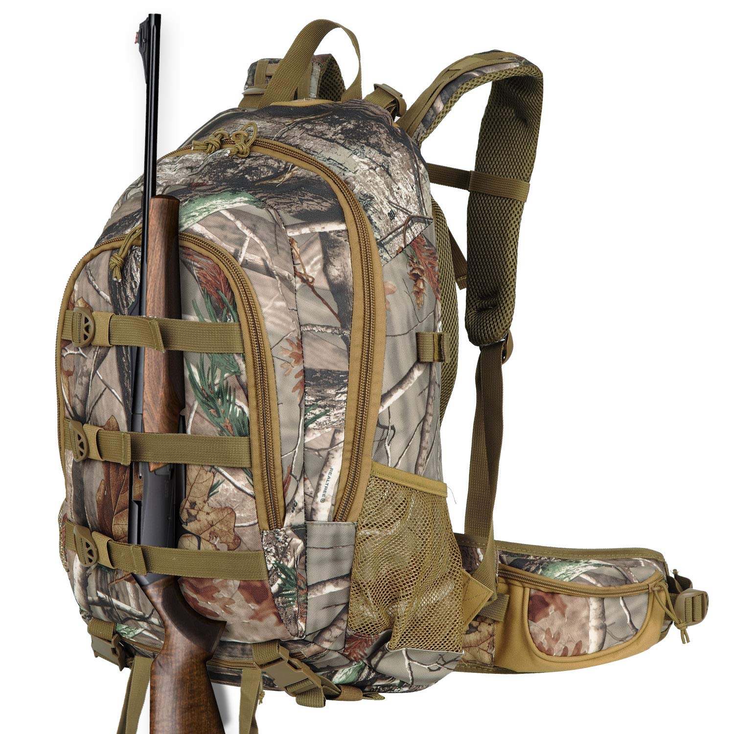 AUMTISC Hunting Backpack with Rifle Holde(2250)