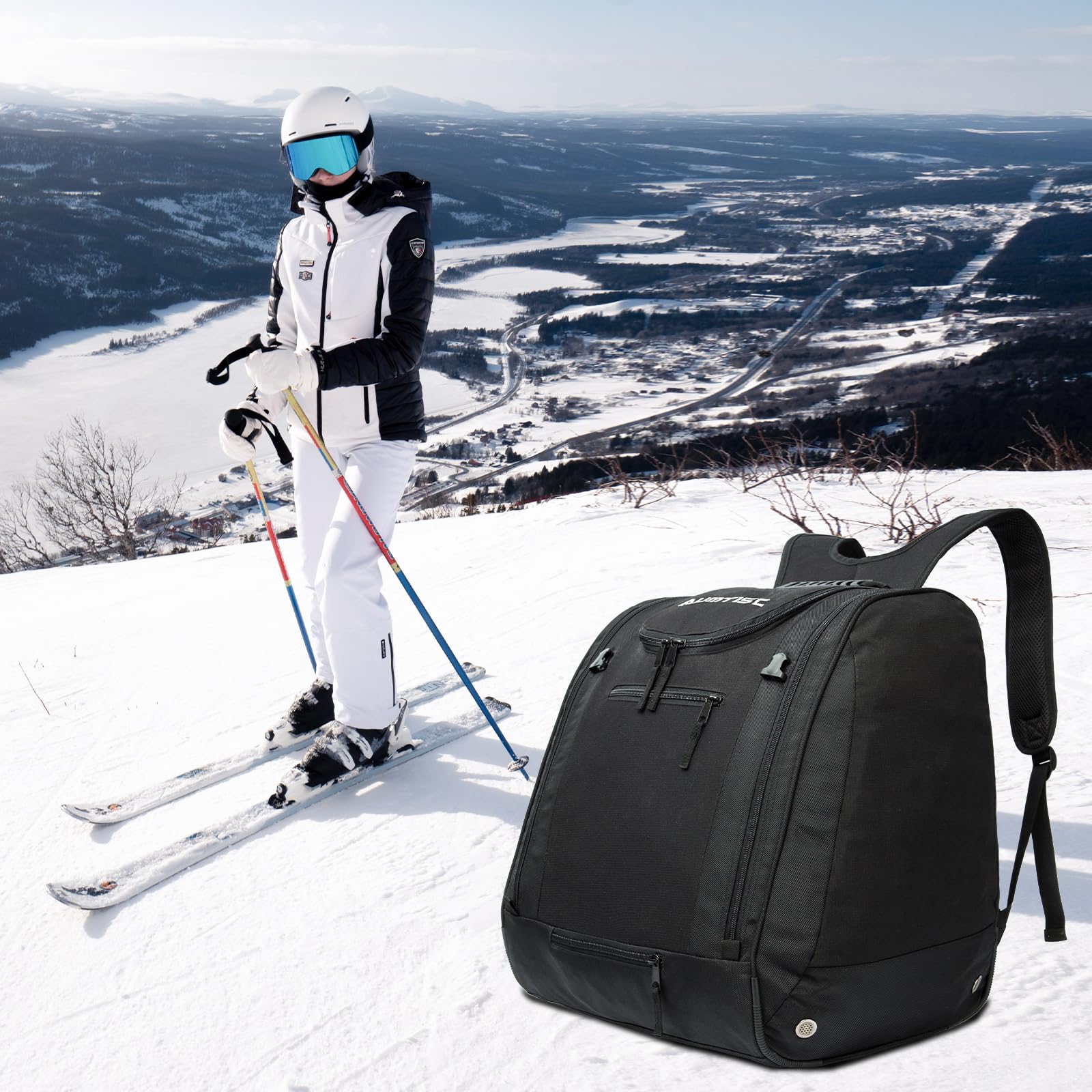 AUMTISC Ski Boot Backpack(1632D)