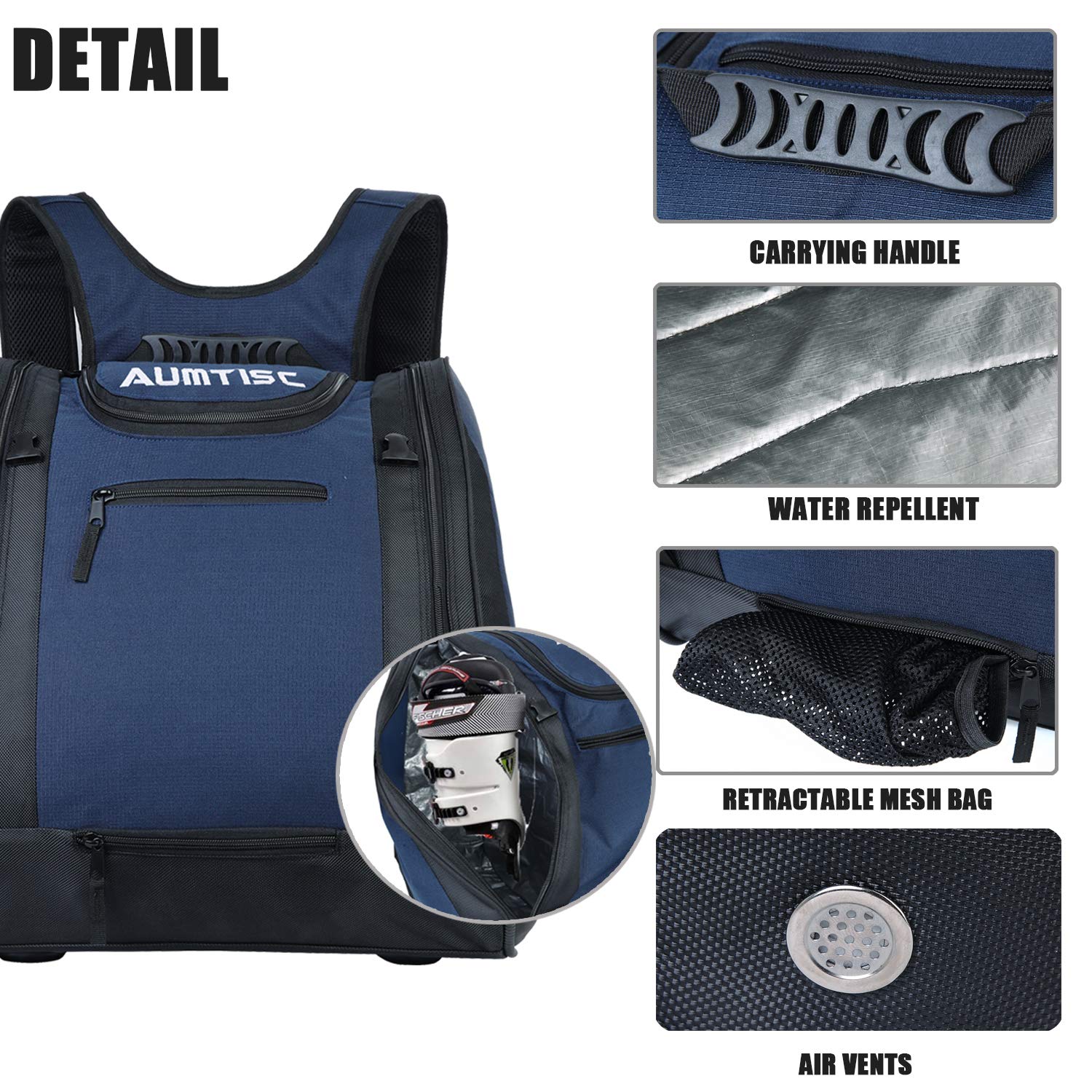 AUMTISC Ski Boot Backpack(1632D)